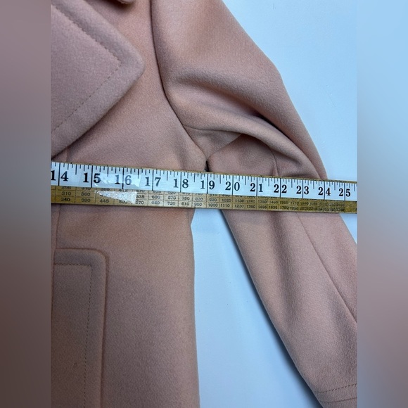 J.Crew Tm Thinsulate Women's Peach Pea Coat 100% Wool Military style - Picture 12 of 16